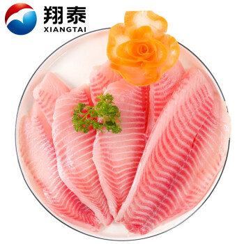 翔泰海南鲷鱼柳/鱼片1kg/袋5-7片罗非鱼生鲜鱼类轻食烧烤海鲜水产	